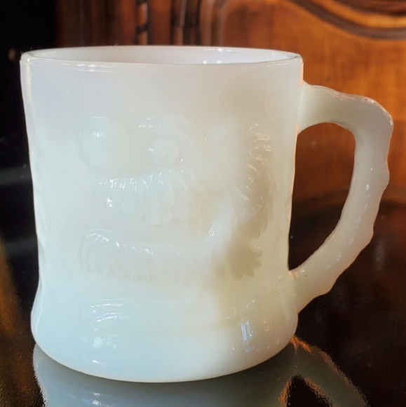 1970s "Grog" BC Comics Milk Glass Mug - Picture 4 of 6